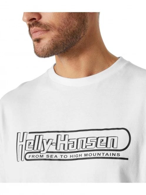 Helly Hansen Yu Long Sleeve férfi hosszú ujjú póló fehér színben 4