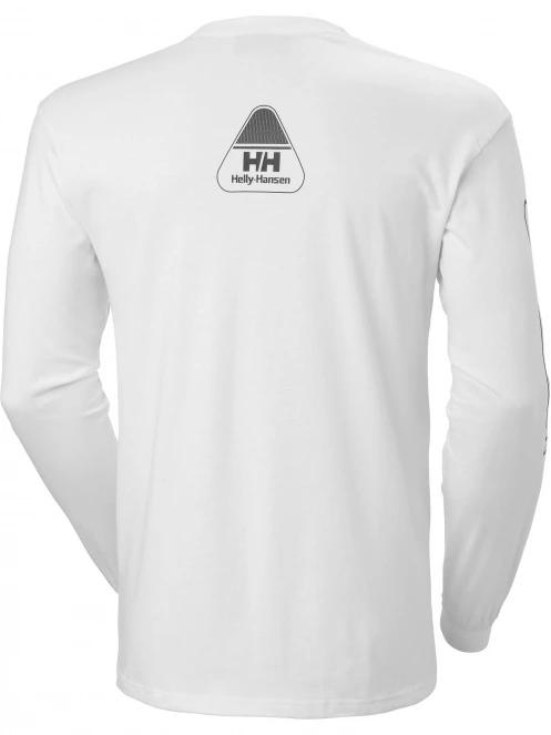 Helly Hansen Yu Long Sleeve férfi hosszú ujjú póló fehér színben 7