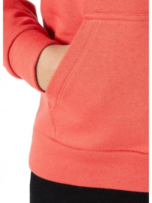 Helly Hansen W Core Hoodie női kapucnis pulóver piros színben 5