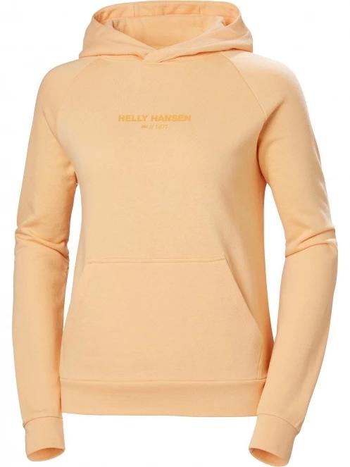 Helly Hansen W Core Hoodie női kapucnis pulóver narancssárga színben 6