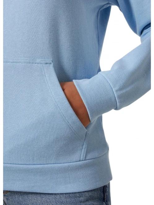 Helly Hansen W Core Hoodie női kapucnis pulóver világoskék színben 5