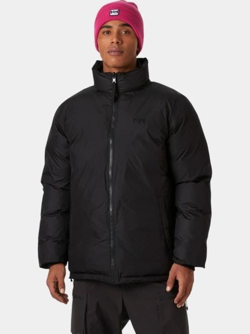 Helly Hansen Yu 23 Reversible Puffer férfi télikabát fekete színben 2