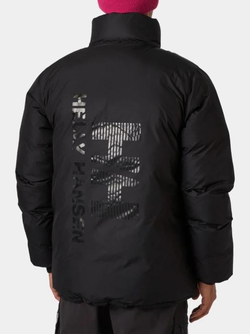 Helly Hansen Yu 23 Reversible Puffer férfi télikabát fekete színben 3