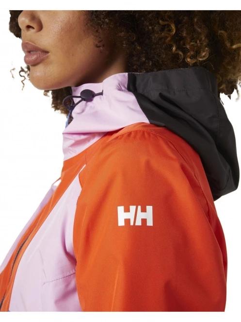 Helly Hansen W Rig Rain Jacket női esőkabát lila színben 4