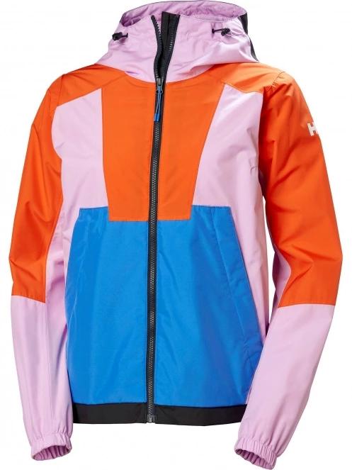 Helly Hansen W Rig Rain Jacket női esőkabát lila színben 8