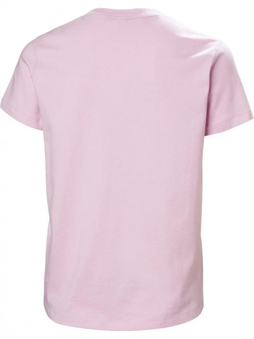 Helly Hansen W Core Graphic T-Shirt női rövid ujjú póló lila színben 6