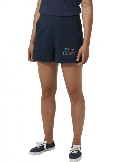 Helly Hansen W Core Sweat Shorts női rövidnadrág sötétkék színben 2