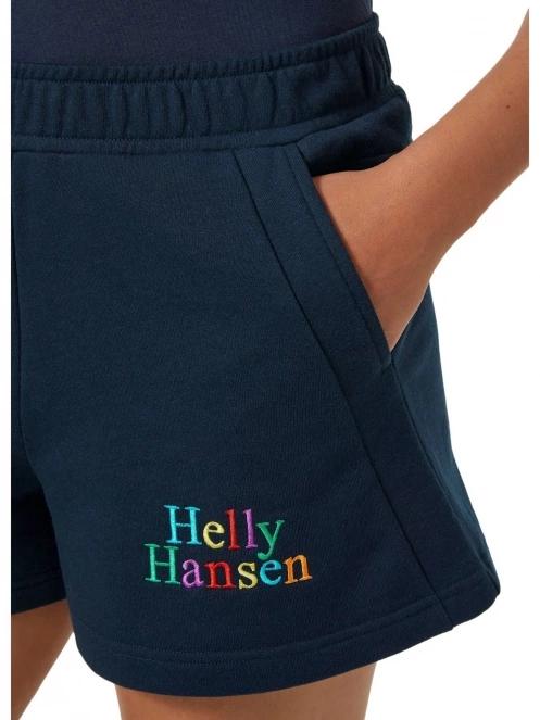 Helly Hansen W Core Sweat Shorts női rövidnadrág sötétkék színben 4