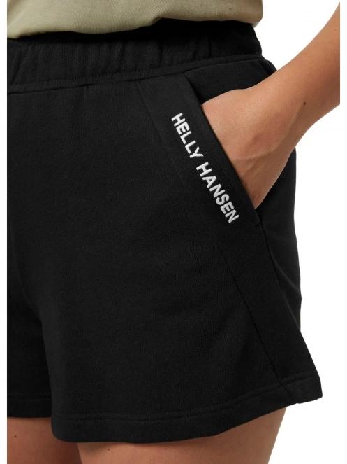 Helly Hansen W Core Sweat Shorts női rövidnadrág fekete színben 4