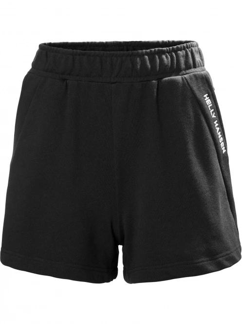 Helly Hansen W Core Sweat Shorts női rövidnadrág fekete színben 5