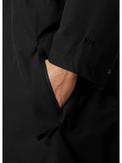 Helly Hansen W Lilja Belted Poncho női esőkabát fekete színben 6