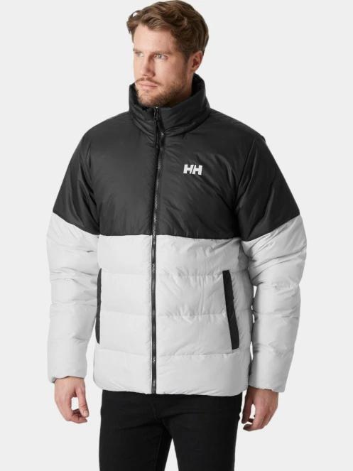 Helly Hansen Oslo Light Puffy Jacket férfi steppelt átmeneti kabát szürke színben 2