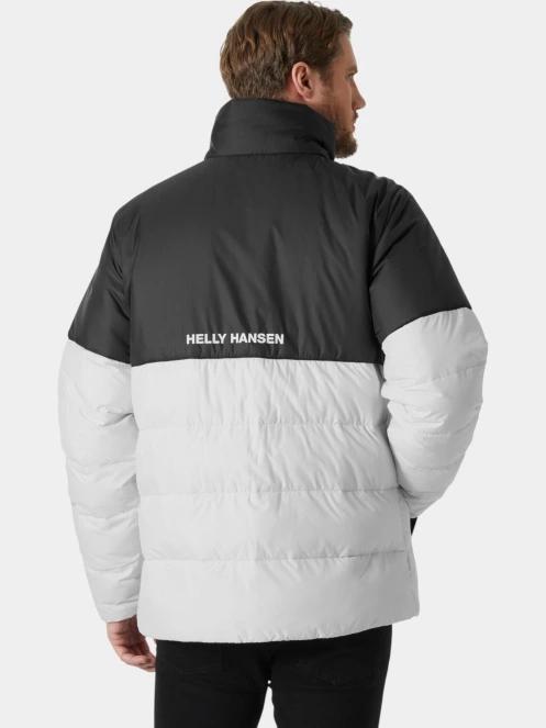 Helly Hansen Oslo Light Puffy Jacket férfi átmeneti kabát szürke színben 3