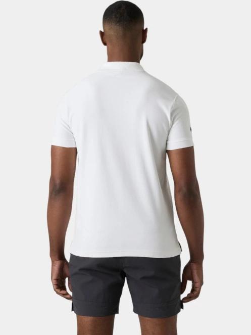 Helly Hansen Crewline Polo férfi galléros póló fehér színben 3