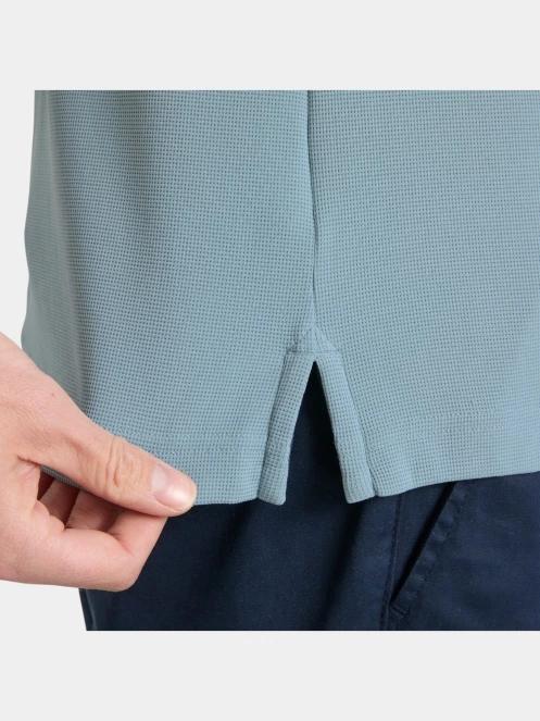 Helly Hansen Crewline Polo férfi galléros póló világoskék színben 4