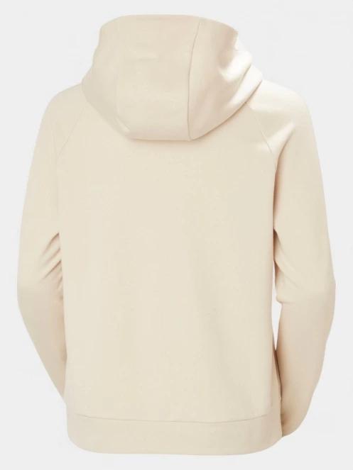 Helly Hansen W Core Graphic Hoodie női kapucnis pulóver homok színben 7