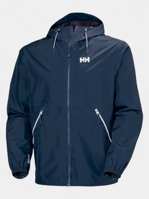 Helly Hansen Sandoy Rain Jacket férfi esőkabát sötétkék színben 8