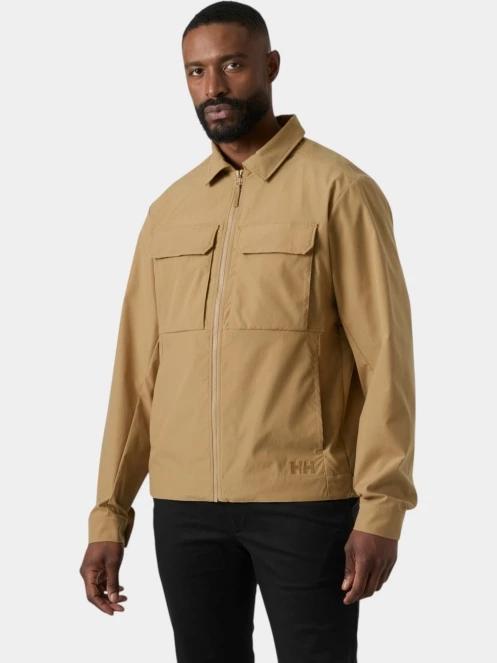 Helly Hansen Escape Jacket férfi átmeneti kabát barna színben 2