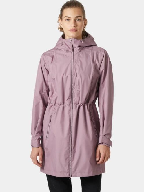 Helly Hansen W Westport Raincoat női esőkabát lila színben 2