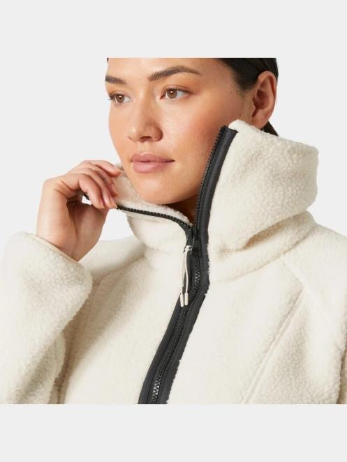 Helly Hansen W Bliss Pile női polár pulóver fehér színben 4