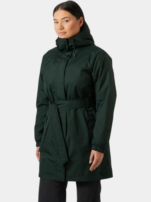 Helly Hansen W Hh Classic Ins Trench női esőkabát zöld színben 2
