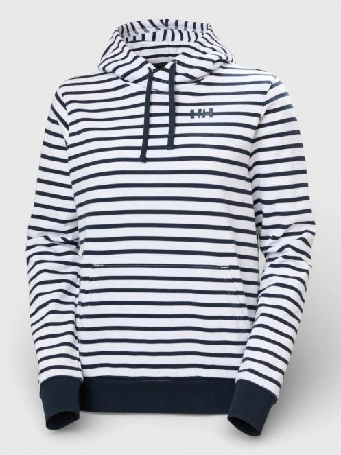 Helly Hansen W Core Graphic Hoodie női kapucnis pulóver sötétkék színben 6