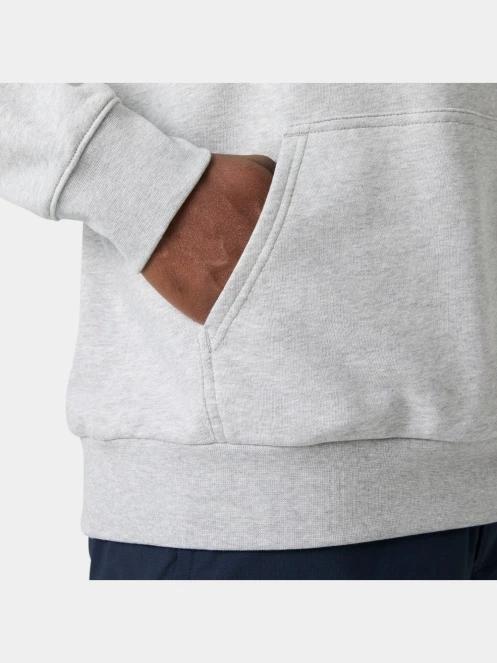 Helly Hansen Core Graphic Hoodie férfi kapucnis pulóver szürke színben 5