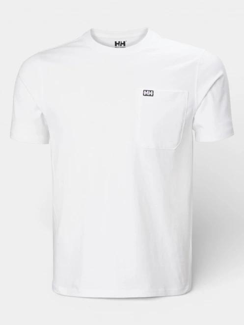 Helly Hansen Hudson T-Shirt férfi rövid ujjú póló fehér színben 5
