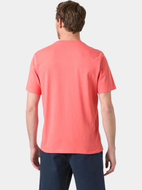 Helly Hansen Hudson T-Shirt férfi rövid ujjú póló piros színben 3