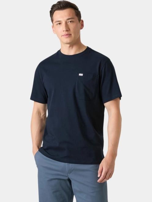 Helly Hansen Hudson T-Shirt férfi rövid ujjú póló sötétkék színben 2