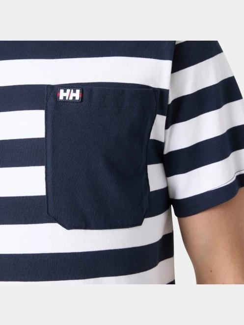 Helly Hansen Hudson T-Shirt férfi rövid ujjú póló sötétkék színben 4