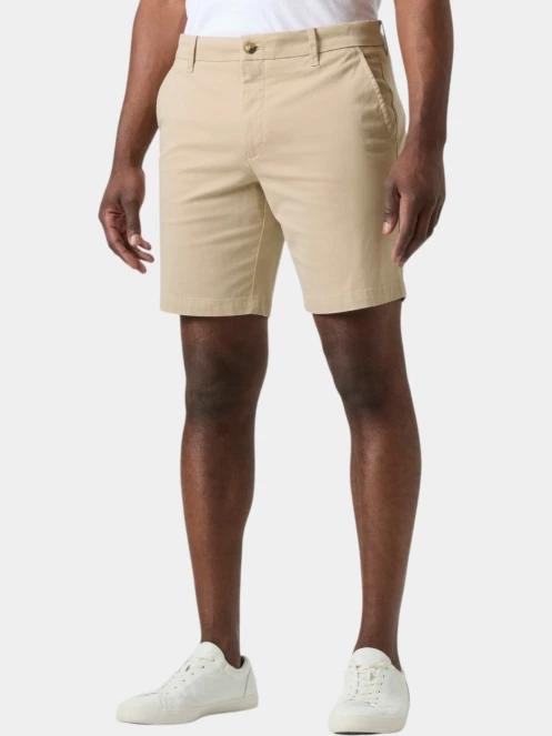 Helly Hansen Bryggen Chino Shorts férfi rövidnadrág homok színben 2