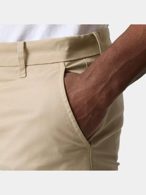 Helly Hansen Bryggen Chino Shorts férfi rövidnadrág homok színben 5