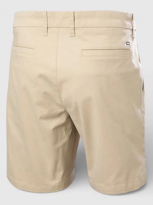 Helly Hansen Bryggen Chino Shorts férfi rövidnadrág homok színben 7