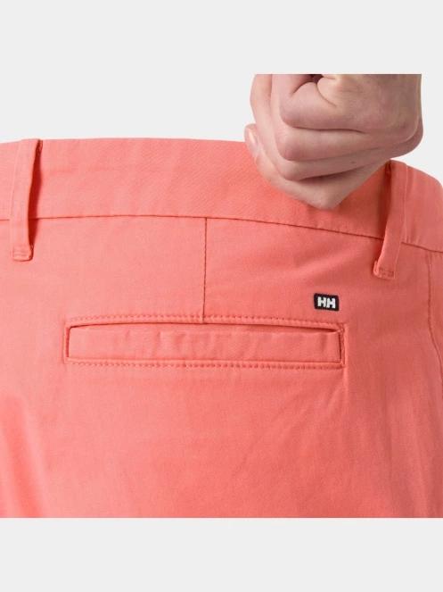 Helly Hansen Bryggen Chino Shorts férfi rövidnadrág rózsaszín színben 4