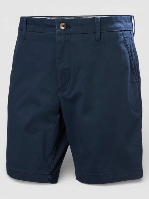 Helly Hansen Bryggen Chino Shorts férfi rövidnadrág sötétkék színben 6
