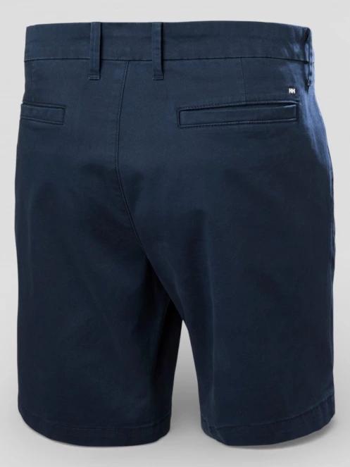Helly Hansen Bryggen Chino Shorts férfi rövidnadrág sötétkék színben 7