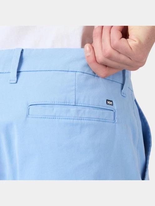 Helly Hansen Bryggen Chino Shorts férfi rövidnadrág világoskék színben 4