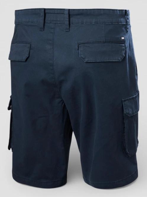 Helly Hansen Bryggen Cargo Shorts férfi oldalzsebes rövidnadrág sötétkék színben 8