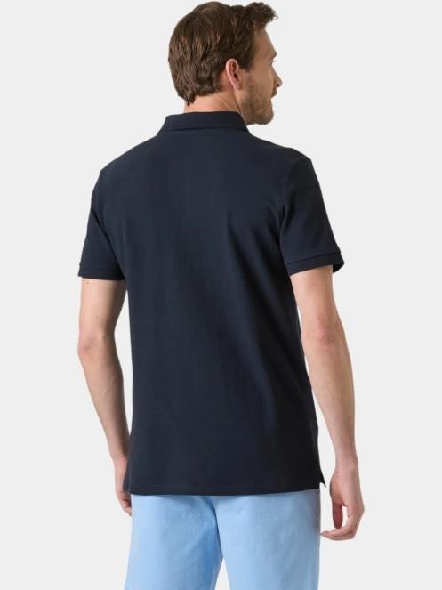 Helly Hansen Hudson Polo férfi galléros póló sötétkék színben 3