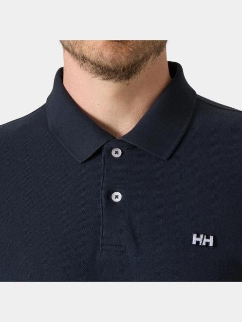 Helly Hansen Hudson Polo férfi galléros póló sötétkék színben 5