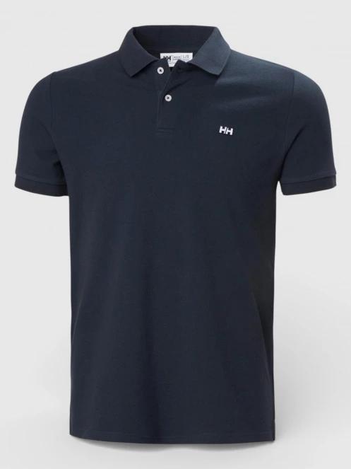 Helly Hansen Hudson Polo férfi galléros póló sötétkék színben 6
