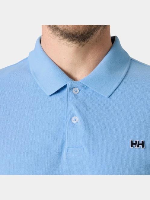 Helly Hansen Hudson Polo férfi galléros póló világoskék színben 5