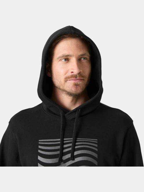 Helly Hansen Shoreline Hoodie férfi kapucnis pulóver fekete színben 5