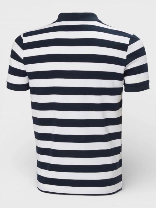 Helly Hansen Toulon Graphic Polo férfi galléros póló sötétkék színben 7