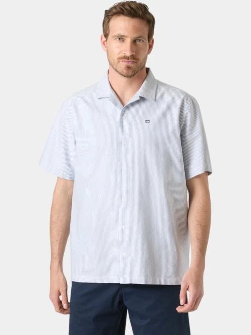Helly Hansen Shore Ss Shirt férfi rövid ujjú ing világoskék színben 2