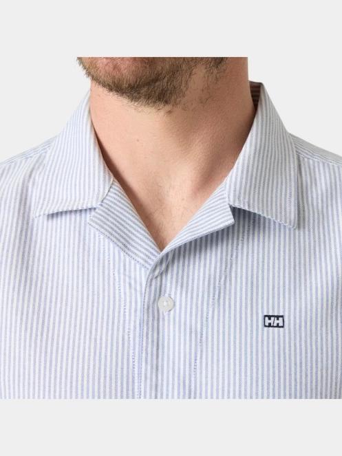 Helly Hansen Shore Ss Shirt férfi rövid ujjú ing világoskék színben 5