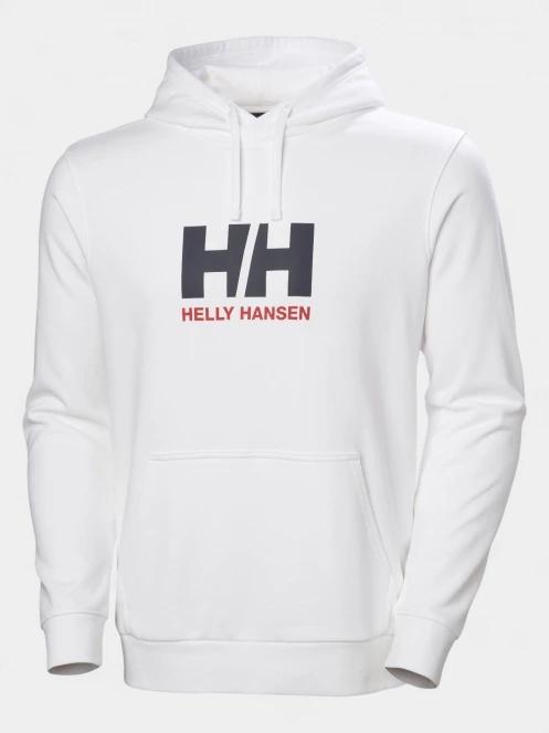 Helly Hansen Hh Logo Hoodie 3.0 férfi kapucnis pulóver fehér színben 6