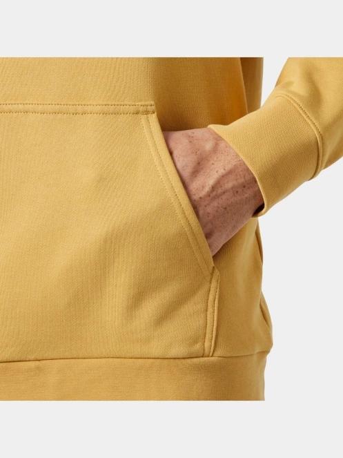 Helly Hansen Hh Logo Hoodie 3.0 férfi kapucnis pulóver sárga színben 5