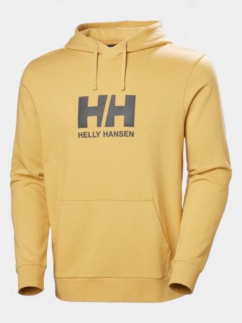 Helly Hansen Hh Logo Hoodie 3.0 férfi kapucnis pulóver sárga színben 6